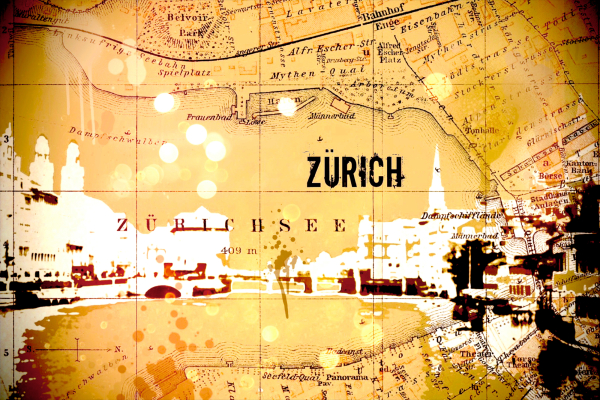 Zürich Vintage Map 13